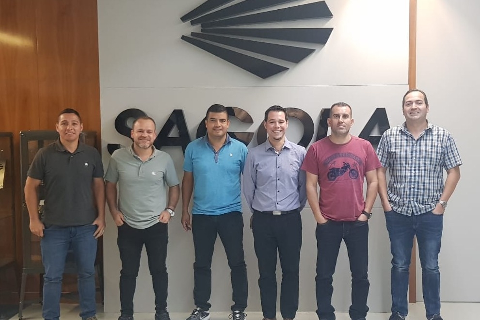 Visit from comercializadora automotriz 4js costa rica to sagola