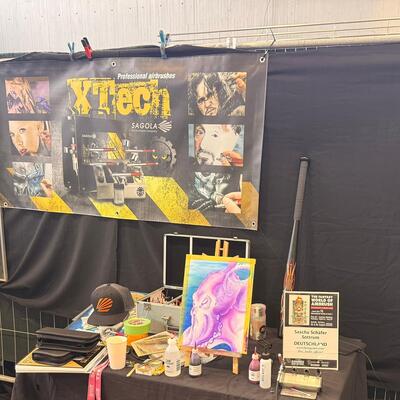 Sagola vuelve a The Fantasy World of Airbrush con la gama Sagola XTech
