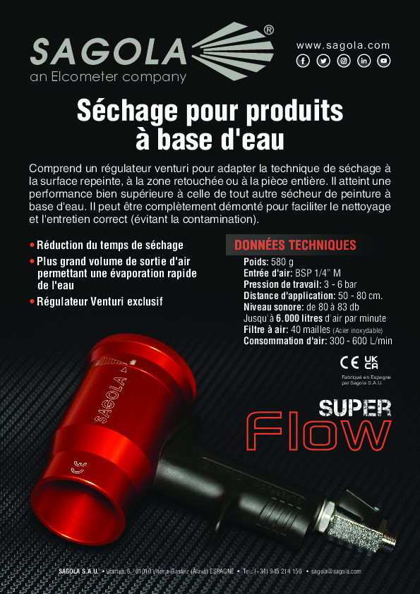 Pistolet Super Flow